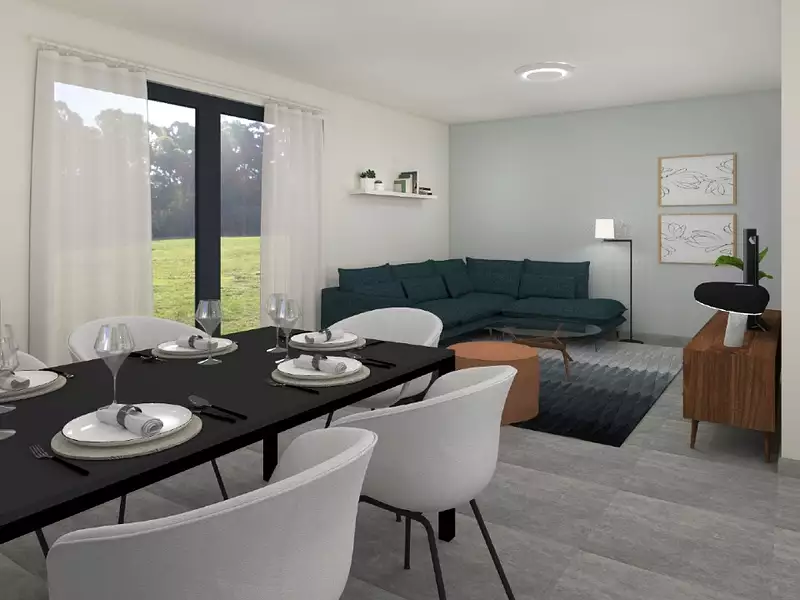 Maison neuve, 90 m² - Camps-la-Source (83170)