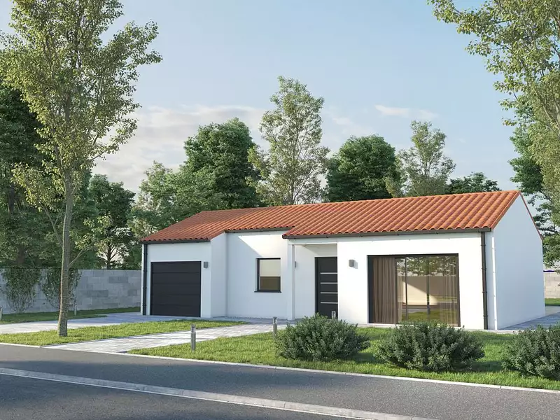 Maison neuve, 80 m² - Commequiers (85220)