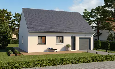 Maison neuve, 71 m²