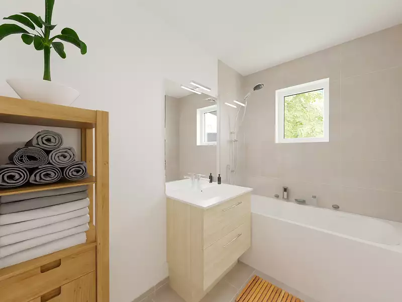 Maison neuve, 84,73 m² - Pîtres (27590)
