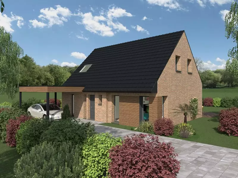 Maison neuve, 115 m² - Sailly-Labourse (62113)