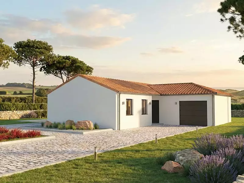 Maison neuve, 90 m² - Courçon (17170)