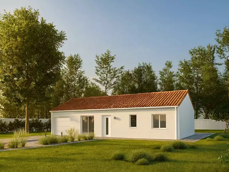 Maison neuve, 70 m² - Bergerac (24100)