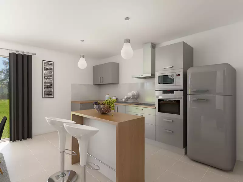 Maison neuve, 99 m² - Grand'Landes (85670)