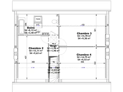 Maison neuve, 100 m² - Routot (27350)