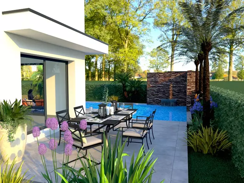 Maison neuve, 90 m² - Villeneuve-de-la-Raho (66180)