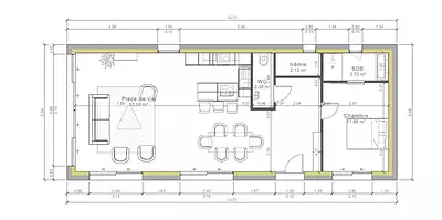 Maison neuve, 142 m²