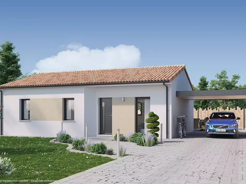 Maison neuve, 76 m² - Gujan-Mestras (33470)