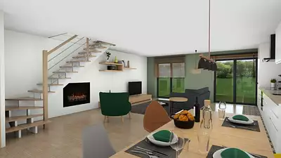 Maison neuve, 89 m²