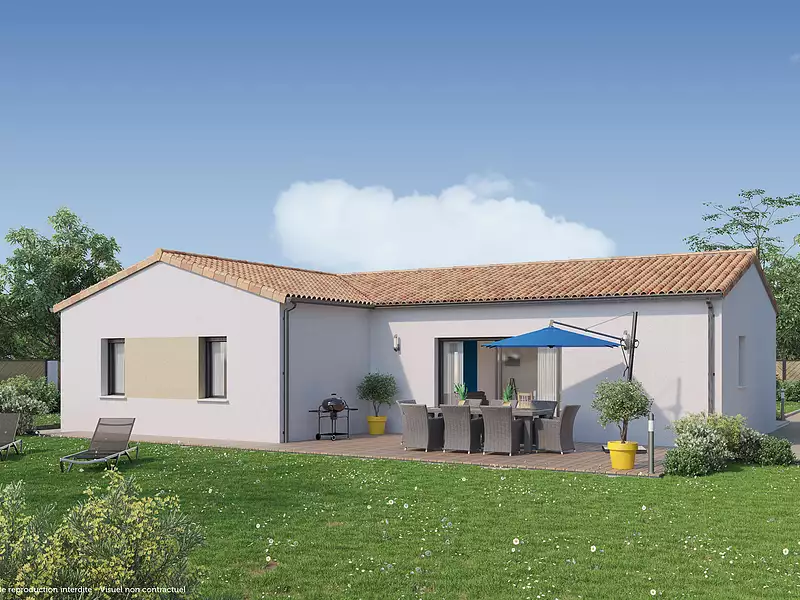 Maison neuve, 99 m² - Sore (40430)