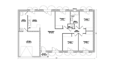 Maison neuve, 83 m²