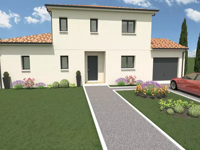 Maison neuve, 120 m² - Merville (31330)