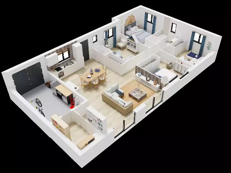 Maison neuve, 104 m² - La Ferté-sous-Jouarre (77260)