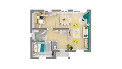 Maison neuve, 102 m²