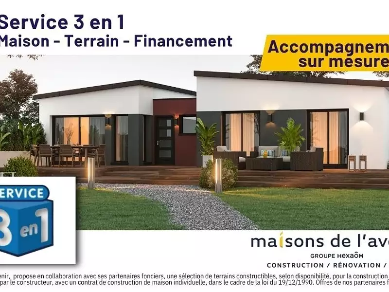 Maison neuve, 80 m² - Broons (22250)