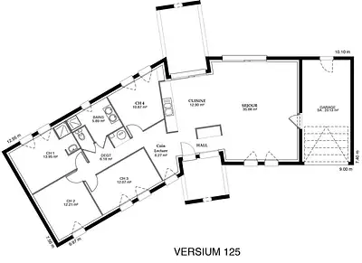 Maison neuve, 84 m²