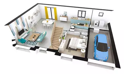 Maison neuve, 105 m²