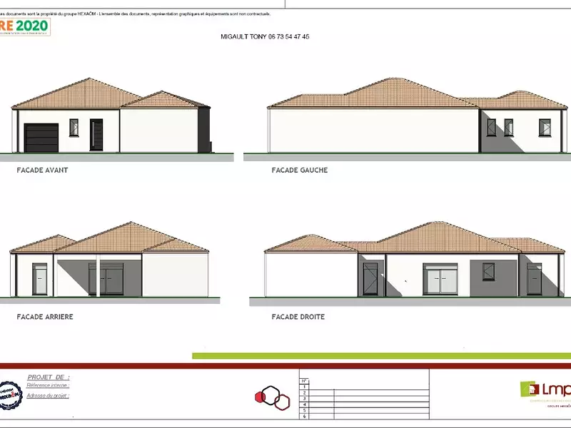 Maison neuve, 103 m² - Saint-Hilaire-de-Riez (85270)