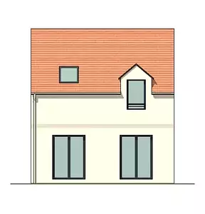 Maison neuve, 71 m²