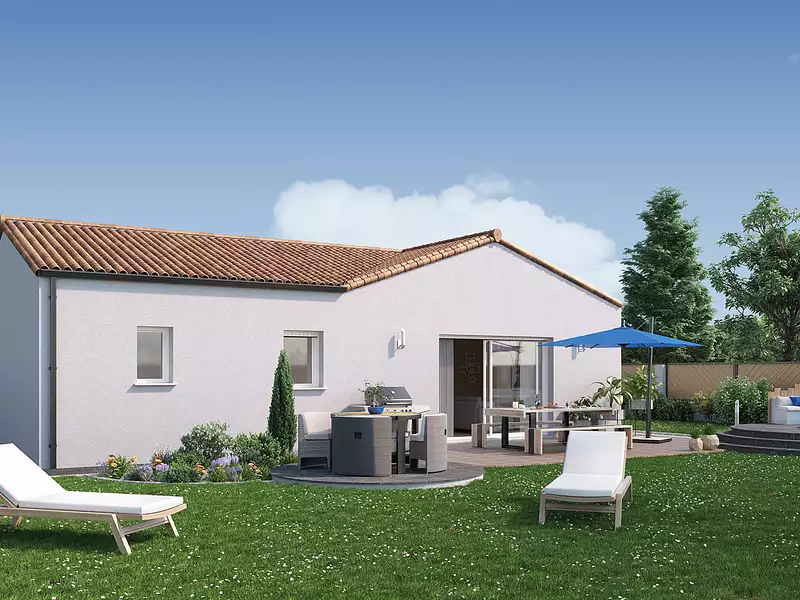 Maison neuve, 73 m² - Sainte-Flaive-des-Loups (85150)