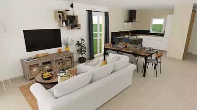 Maison neuve, 75 m²