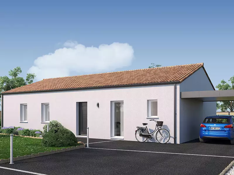 Maison neuve, 109 m² - Grand'Landes (85670)