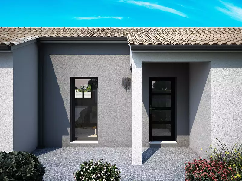 Maison neuve, 87 m² - Saint-Julien-l'Ars (86800)