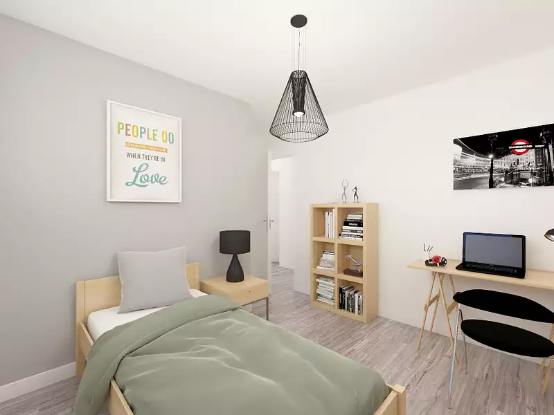 Maison neuve, 94,77 m² - Martinvast (50690)