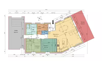 Maison neuve, 83 m²