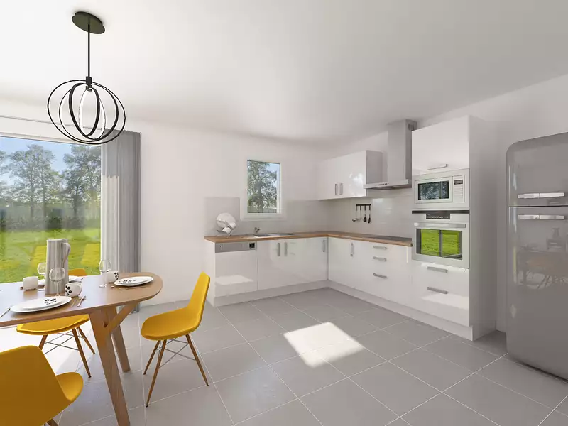 Maison neuve, 89 m² - Grand'Landes (85670)