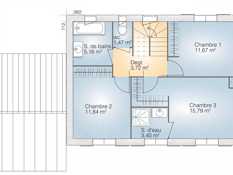 Maison neuve, 110 m² - Saint-Drézéry (34160)