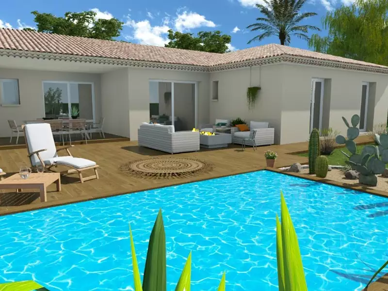 Maison neuve, 108 m² - Roquebrune-sur-Argens (83520)