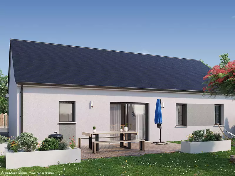 Maison neuve, 83 m² - Les Garennes sur Loire (49610)