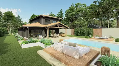 Terrain à bâtir, 730 m²