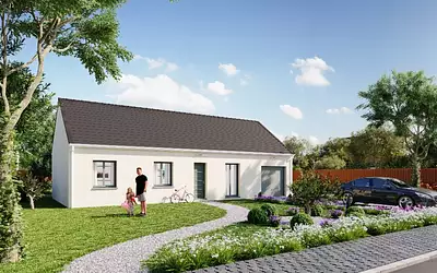 Maison neuve, 65 m²
