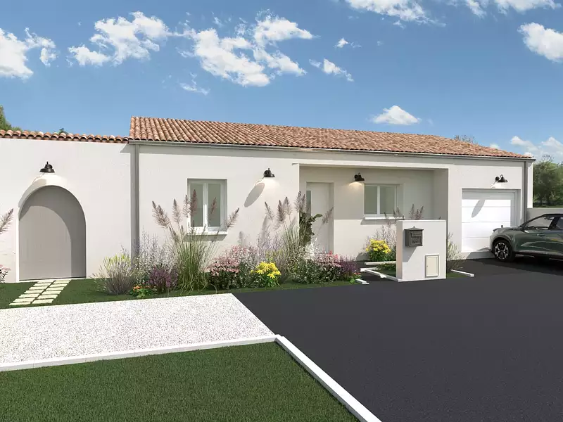 Maison neuve, 91 m² - Rochefort (17300)