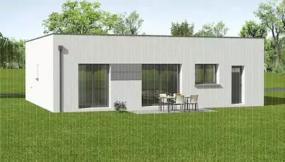 Maison neuve, 76 m²