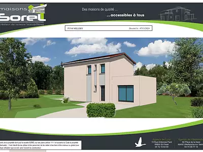 Maison neuve, 113,73 m²