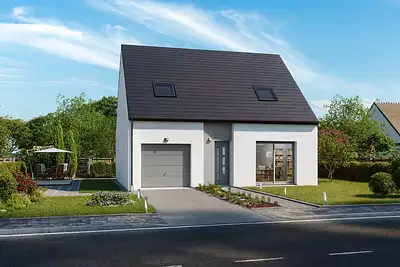 Maison neuve, 90 m²