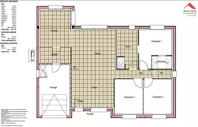 Maison neuve, 96 m²