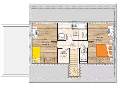 Maison neuve, 95 m²