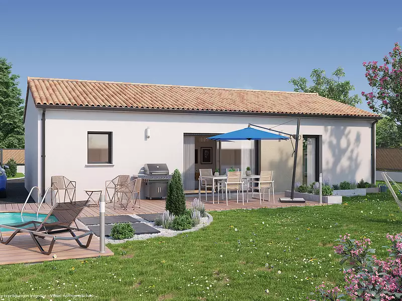Maison neuve, 93 m² - Cussac-Fort-Médoc (33460)