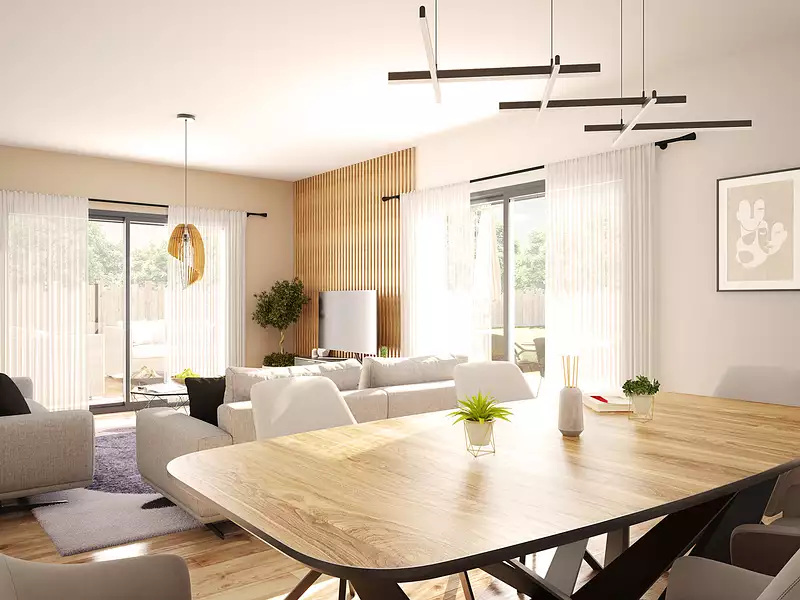 Maison neuve, 138 m² - Huismes (37420)