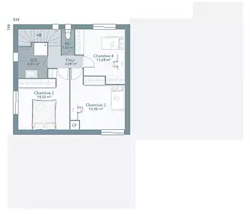 Maison neuve, 110 m²