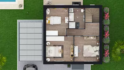 Maison neuve, 83,73 m²