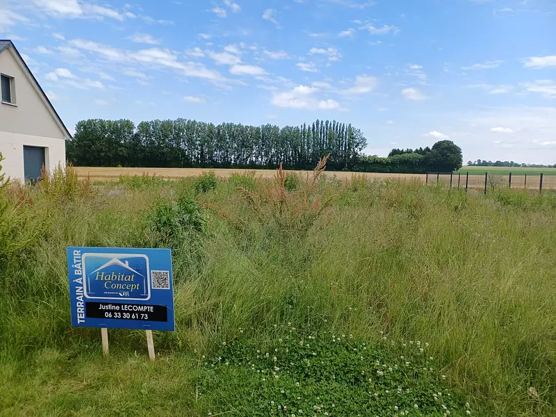 Terrain à bâtir, 580 m² - Bosc-le-Hard (76850)