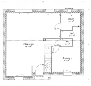 Maison neuve, 98 m²