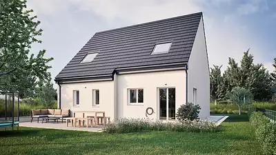 Maison neuve, 100,23 m²