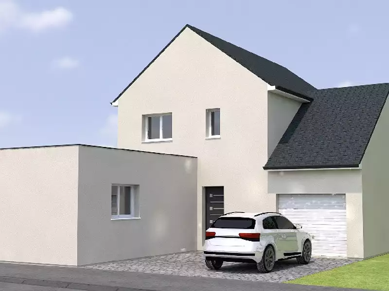Maison neuve, 100 m² - Baugé-en-Anjou (49150)