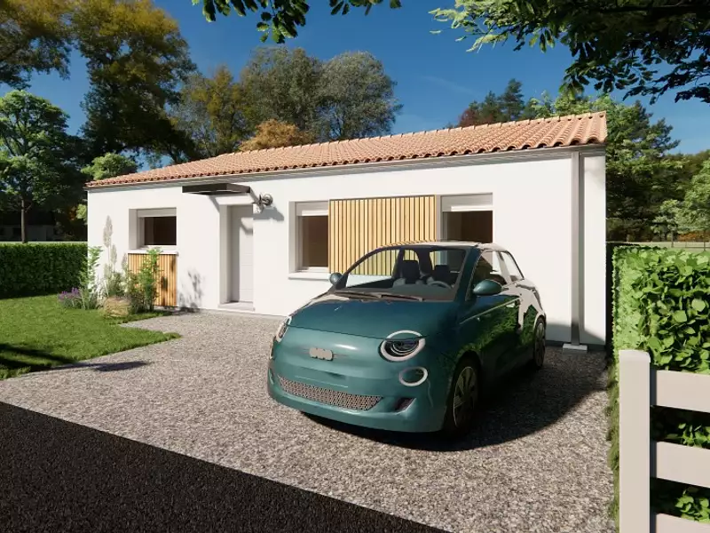 Maison neuve, 75 m² - Legé (44650)